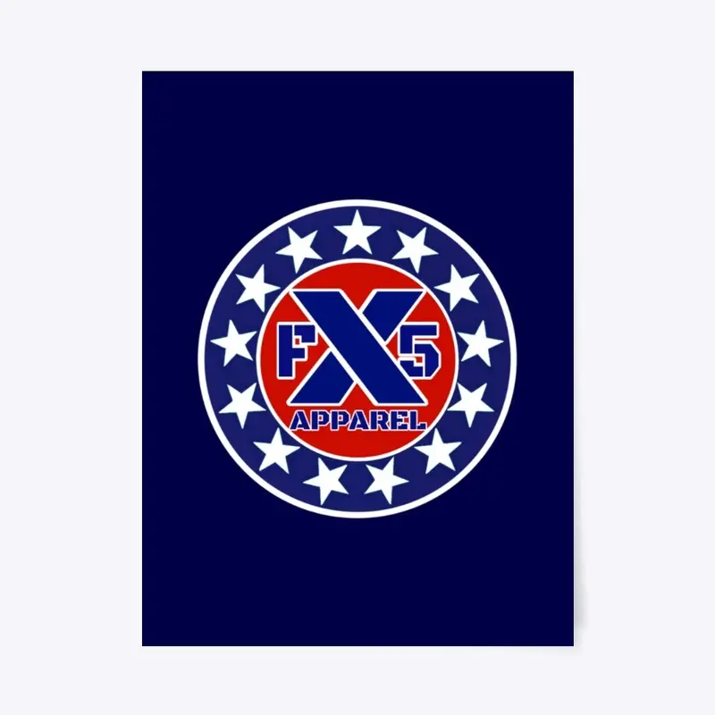 FX5 New Logo Stars