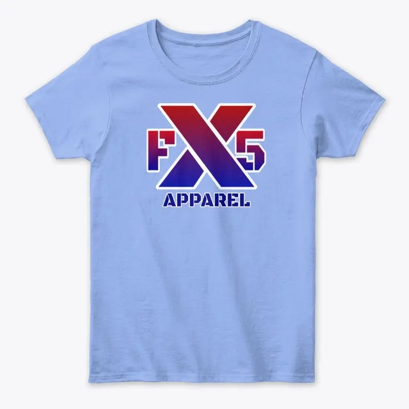 FX5 Red Blue Gradient Logo